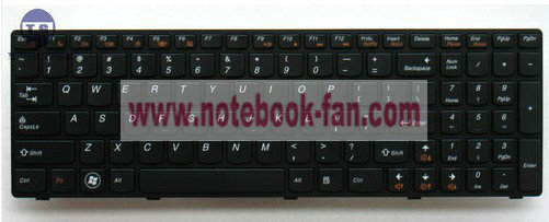 IBM Lenovo B570 Z570 V570 Y570 Series Laptop Keyboard US 2501338 - Click Image to Close